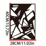 Abstract Art Väggdekoration – Fyra Delar Modern Set Carvallo