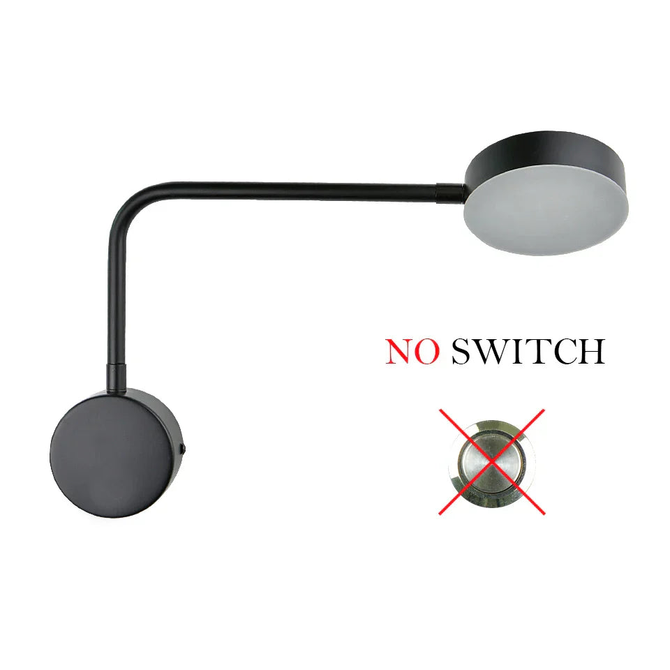 NordicGlow - Rotterbar LED Vägglampa för Vardagsrum och Sovrum Carvallo