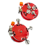 Carvallo Bärbar Gasspis för Camping med Vindskydd | 2800 W Utomhus-Gasspis med Fällfunktion & Förvaringsväska | Kompakt Campingkök för Vandring & Picknick Carvallo