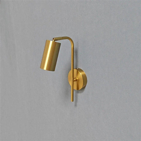 NordicLuxe - Guld Vägglampor Modern Sovrum Lampa för Läsning Carvallo