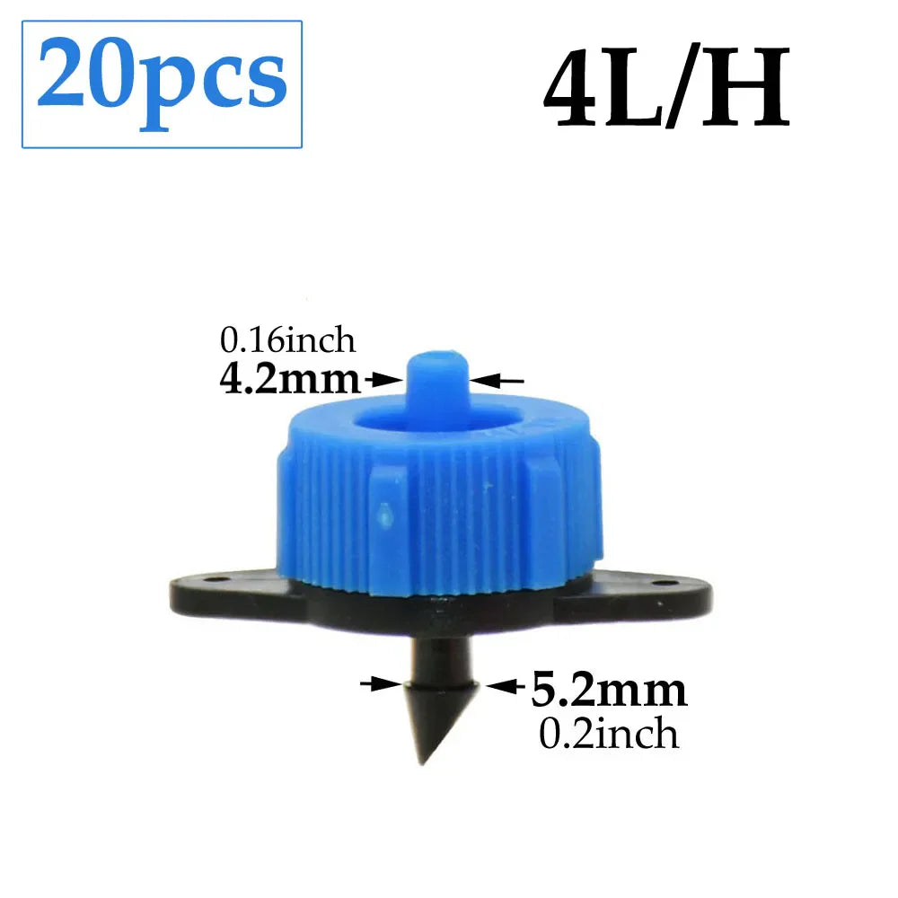 Carvallo Cross Connector | 2-Way Arrow Connection | For 3 mm & 5 mm Hoses | Drip Irrigation Systems Carvallo