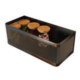 Carvallo FerroFix | Stark vidhäftning utan borrning | Rostfritt stål köksregal för kylskåp & metallytor Carvallo