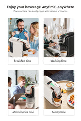 5-i-1 Kaffemaskin – 19-Bar Flerkapsel Bryggare Carvallo