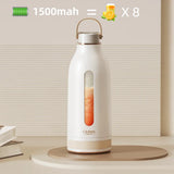 Carvallo Smoothie-Mixer JuicyGo Z05 | 400 ml | 18.000 o/min | 5-blades system | USB-laddning | BPA-fri Carvallo