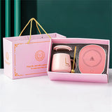 Innovativt set med uppvärmda muggar – Keramisk kopp med Smart Warming Coaster MILA Sverige