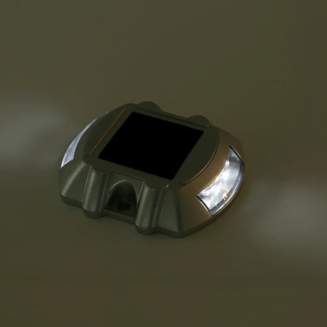 Carvallo Solar LED Vägbelysning i aluminiumtryck | IP68 Vattentät | 6 LEDs för uppfart, väg & trädgårdsstig Carvallo