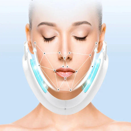 EMS ansiktsskulpteringsverktyg med LED-hudföryngring MILA Sverige