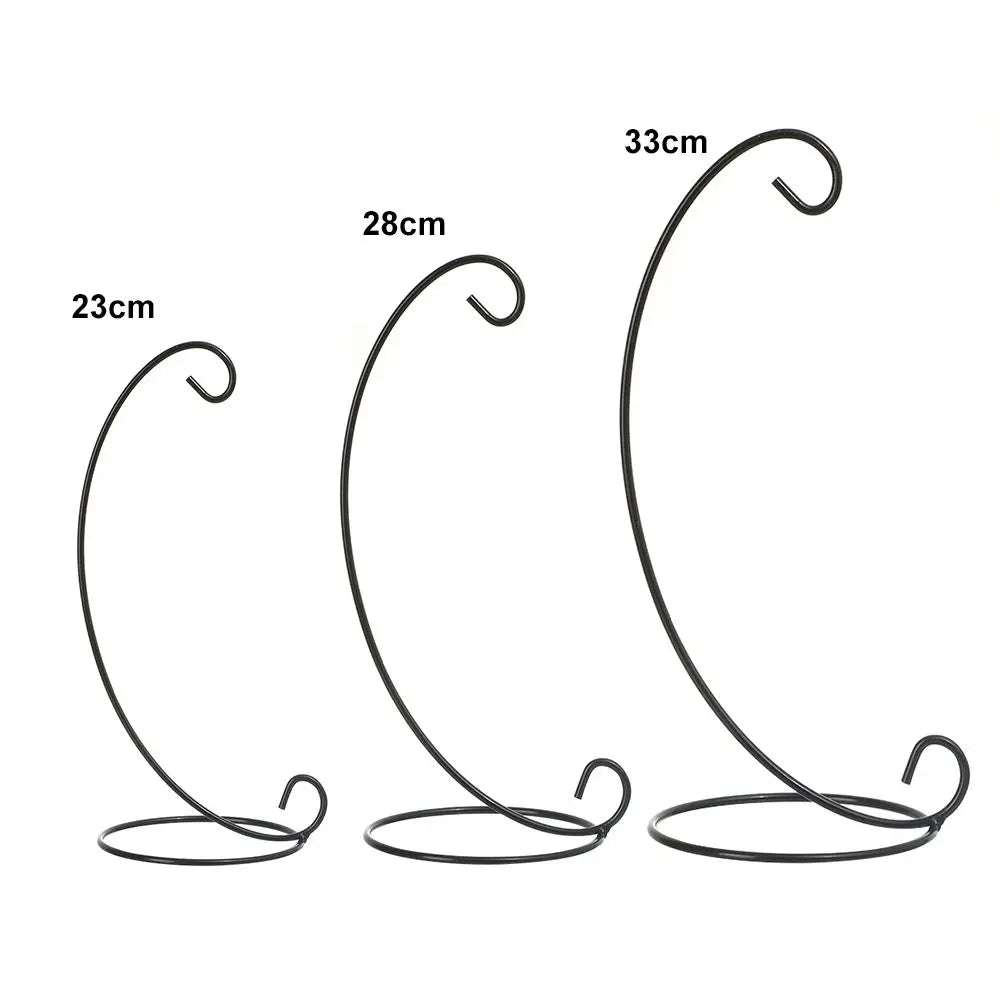 Carvallo-Halter LunaLoop Hängeständer | För glaskulor, ljuslyktor & växter | Metall med lackbeläggning Carvallo
