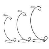 Carvallo-Halter LunaLoop Hängeständer | För glaskulor, ljuslyktor & växter | Metall med lackbeläggning Carvallo