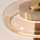Retro Bordslampa i Trä & Glas – Elegant Lampa Hemnix