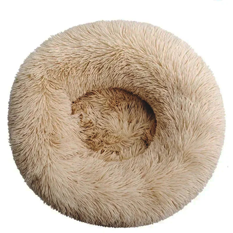 Super Soft Round Pet Bed – Plush, Cozy & Comfortable for Cats & Dogs Carvallo