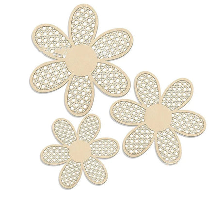 Handgjorda Daisy Vägghängande – Boho Floral Charm MILA Sverige