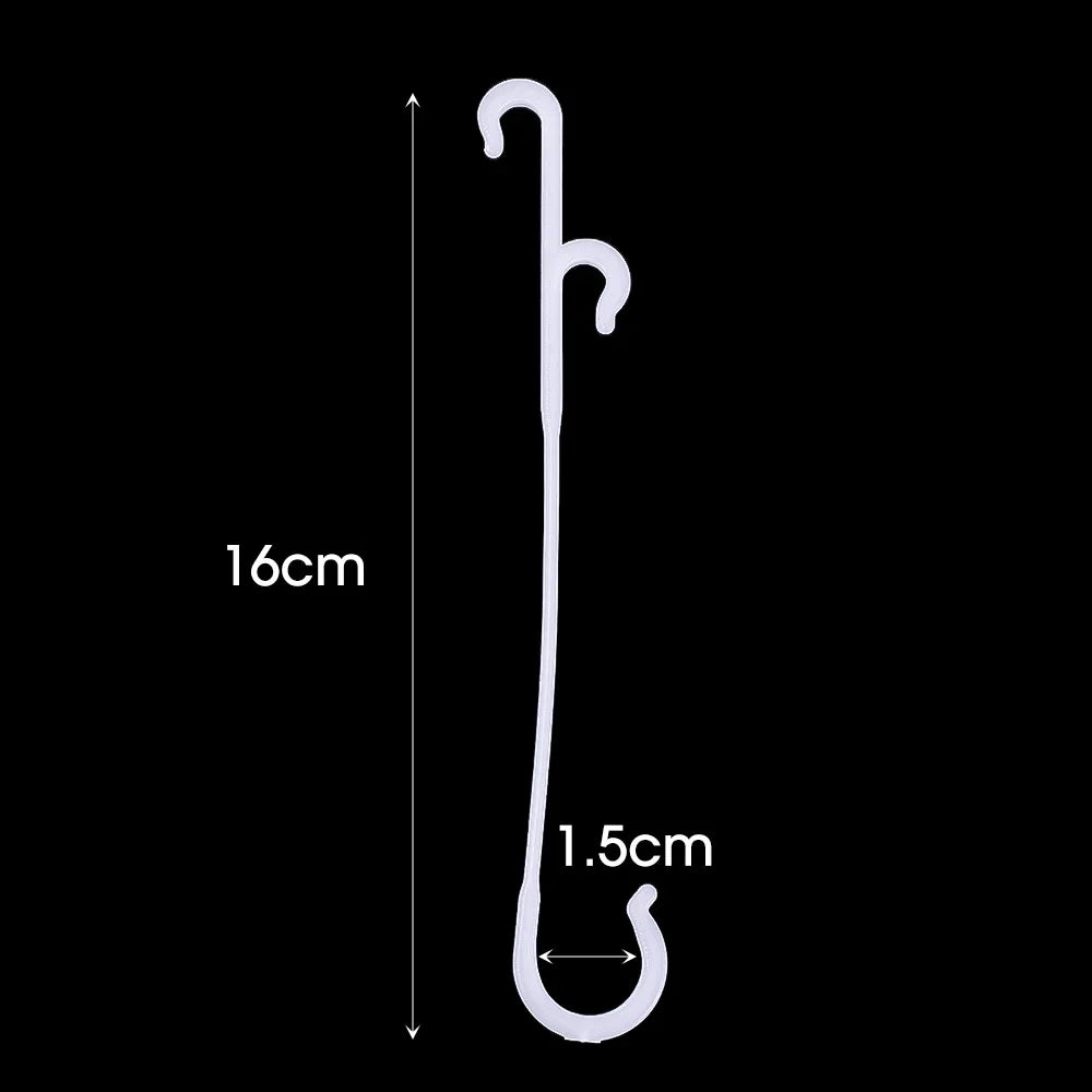 Carvallo J | Återanvändbara J-krokar för tomater och klätterväxter | 9,5 cm / 13 cm / 16 cm | 1–100 stycken | Växtstöd för klättringshjälp Carvallo