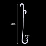 Carvallo J | Återanvändbara J-krokar för tomater och klätterväxter | 9,5 cm / 13 cm / 16 cm | 1–100 stycken | Växtstöd för klättringshjälp Carvallo