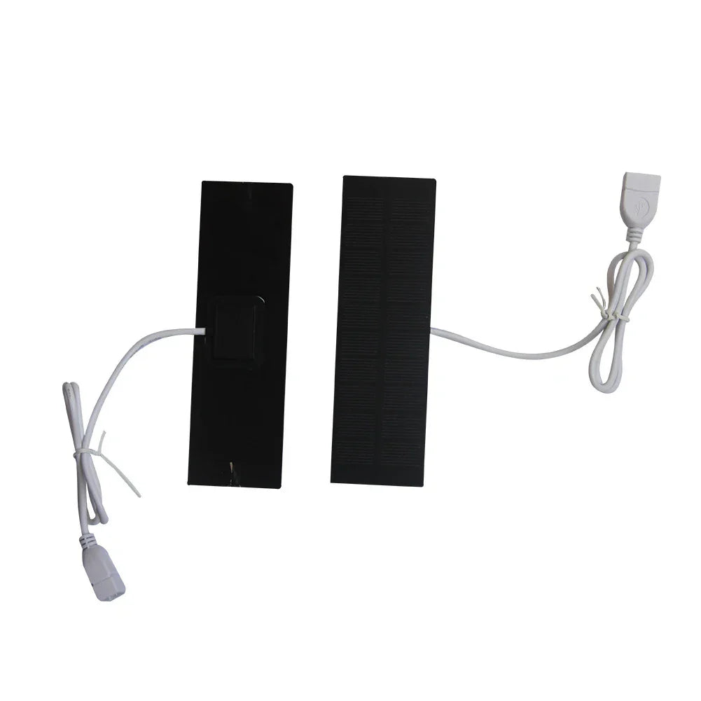 Carvallo Mini | Bärbar USB-solfångare | 1 W | Lätt & Vattentät | För mobil & Utomhus Carvallo