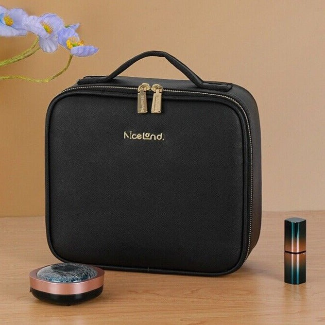 Bärbar LED Sminkväska-Beauty-Hemnix-Svart-Hemnix