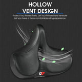 Bred ergonomisk cykelsadel för MTB E-cykel och stadscykel komfort Carvallo