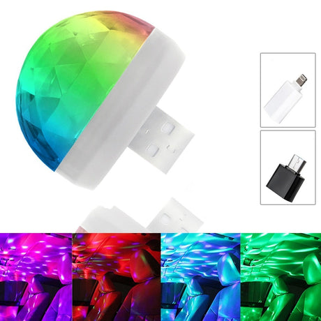Mushroom Diskoljus (USB)-Lights-Hemnix-Hemnix