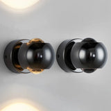 OrbisGlow – LED-vägglampa med 360° roterande funktion för justerbar belysning Carvallo