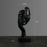 Abstrakta Ansikts Skulpturer - Unik och Modern Carvallo