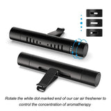 Carvallo Bil Doftklipp | Långvarig naturlig doft med eteriska oljor | Justerbart ventilationsklipp | Utan läckage | För bil och inomhusluft Carvallo