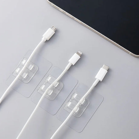 Carvallo Krok CLIPNOVA ClearFix | 20/40 stycken | Transparent & Residulfri | Utomhus & Inomhus | Ljusslingor, Kablar & Dekor Carvallo