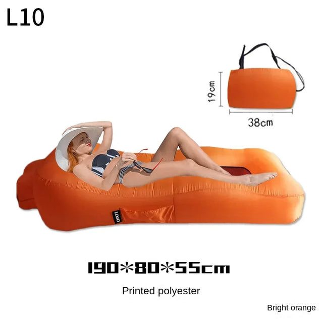Carvallo AirLounge Uppblåsbart Utomhus-soffa & Luft-säng 190 × 90 × 40 cm – bärbar & vattentät Carvallo