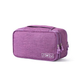 Carvallo-Organizer Travinelle | Fällbar resväska med 3 fack | Vattentät & Transparent | 30 × 17 × 13 cm Carvallo