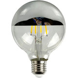 RetroGlow - Vintage LED Bordslampa med Träbas, Dimmbar och Varm Ljus Carvallo