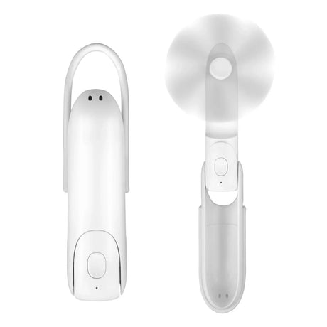 Carvallo 3i1 Mini Fläkt | Handfläkt med Powerbank & Ficklampa | Fällbar, Tyst & Barnsäker – USB uppladdningsbar Carvallo