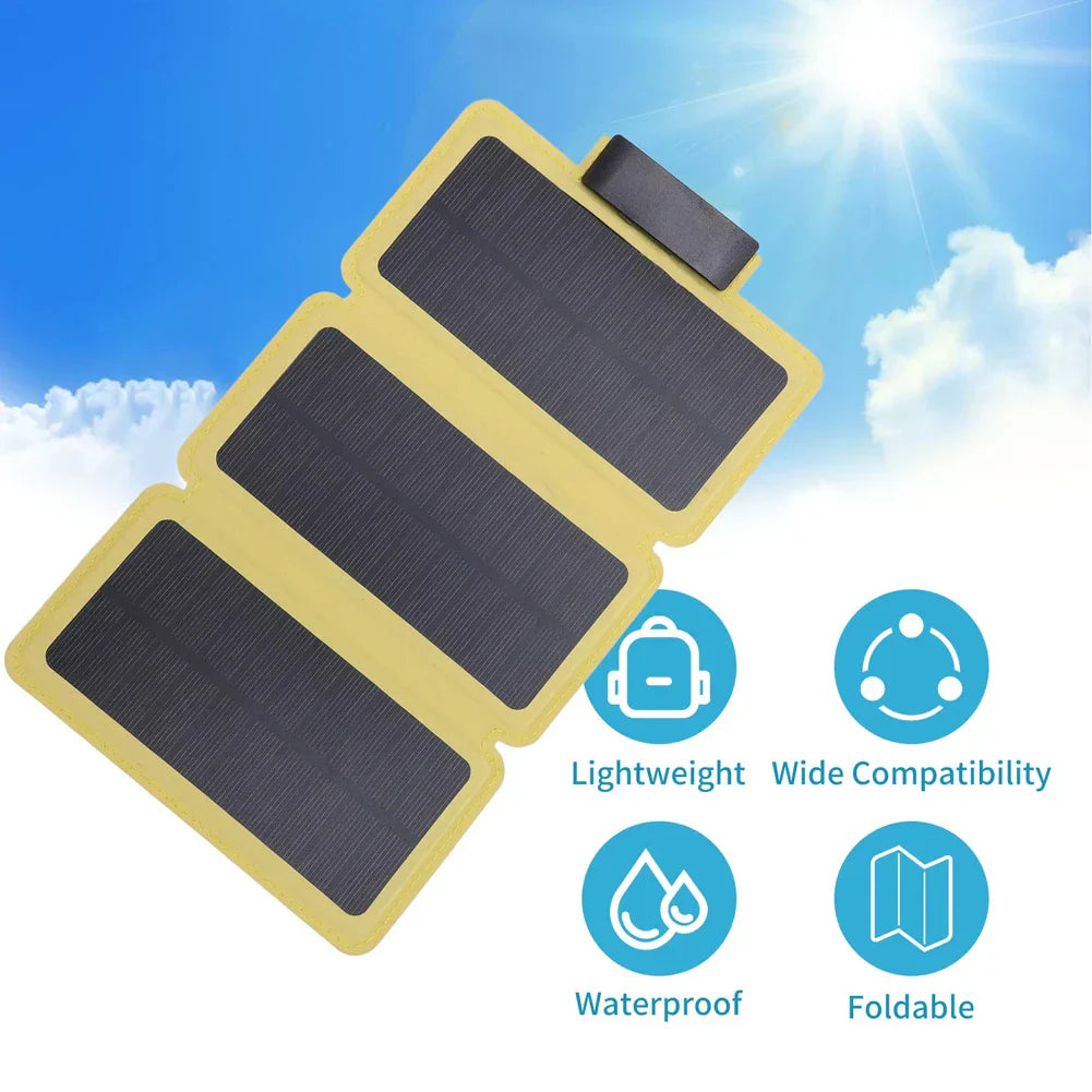 Carvallo Solarladdare SolarNomad Pro | IP67 Vattentät | Smart IC Snabbladdning | Ultraklight & Kompakt Carvallo