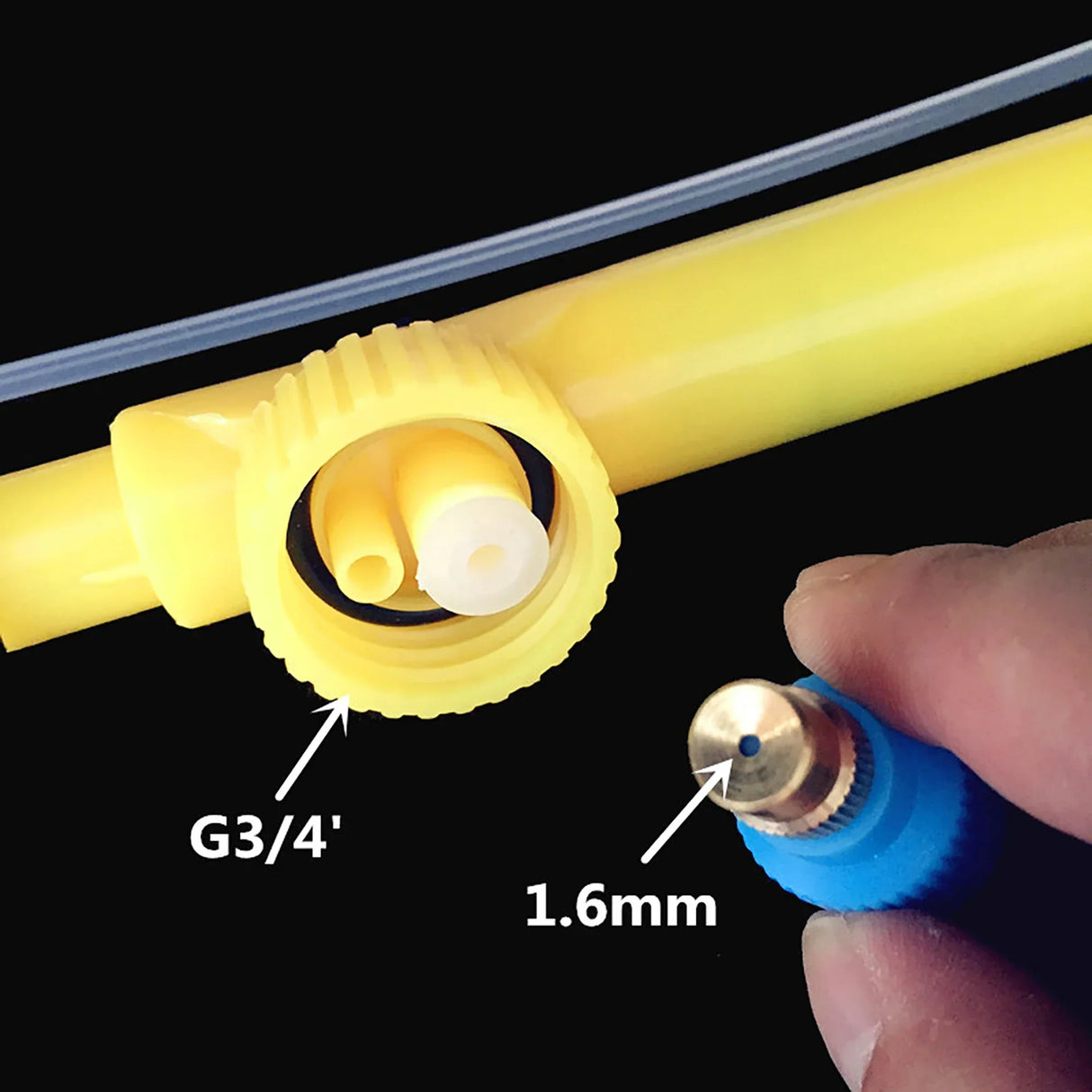 Justerbar sprutflaska luftpump – Kompakt, lätt trädgårdsspruta Carvallo