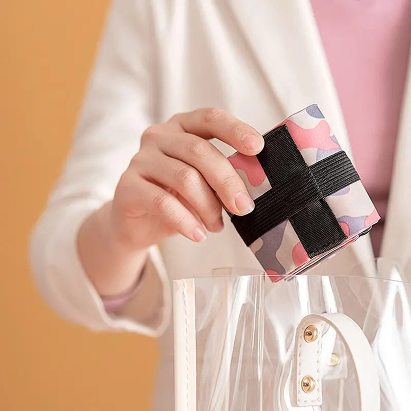 Carvallo Fällbar Shoppingväska | Vattentät & Bärbar | Stort kapacitet för resor, strand & supermarket | Tvättbart nylon Carvallo