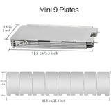 Carvallo Camping Vindskydd | Fällbar & Ultralätt | Rostfritt stål | För gaseldare & utomhuskök Carvallo