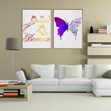 Carvallo Floralina Wings | 16-delad | Fjärilsmotiv | Återanvändbara målarmallar i PET | 15×15 cm Carvallo