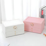 DiamondKeep Box - Elegant tre-lagers smyckeslåda Carvallo