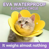 Carvallo skyddskrage för hundar & katter | Mjuk filtmaterial | Anti-lekande & klösande | Dubbel användning Carvallo