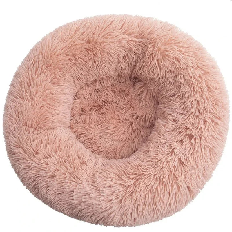 Super Soft Round Pet Bed – Plush, Cozy & Comfortable for Cats & Dogs Carvallo