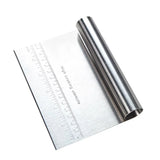 Carvallo Degskärare & Köksspatel | Rostfritt stål med gravyrskala | Multifunktionell för bakning & matlagning Carvallo