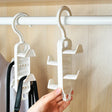 Carvallo Multifunctional Hooks | Wall Hooks Made of Plastic | 3-fold & 5 kg Load Capacity | Modern & Space-Saving Carvallo