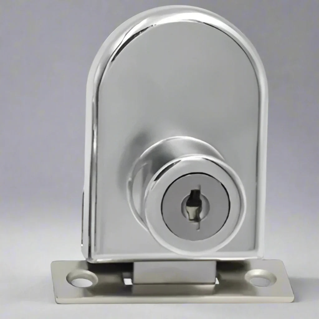 Royaleva Enkel Glas Lås Möbelfäste Säkerhetslås Carvallo