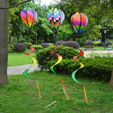 Carvallo Vindspel Luftballong | Regnbågsfärger | Snurrar i vinden | Väderbeständig & UV-beständig Carvallo