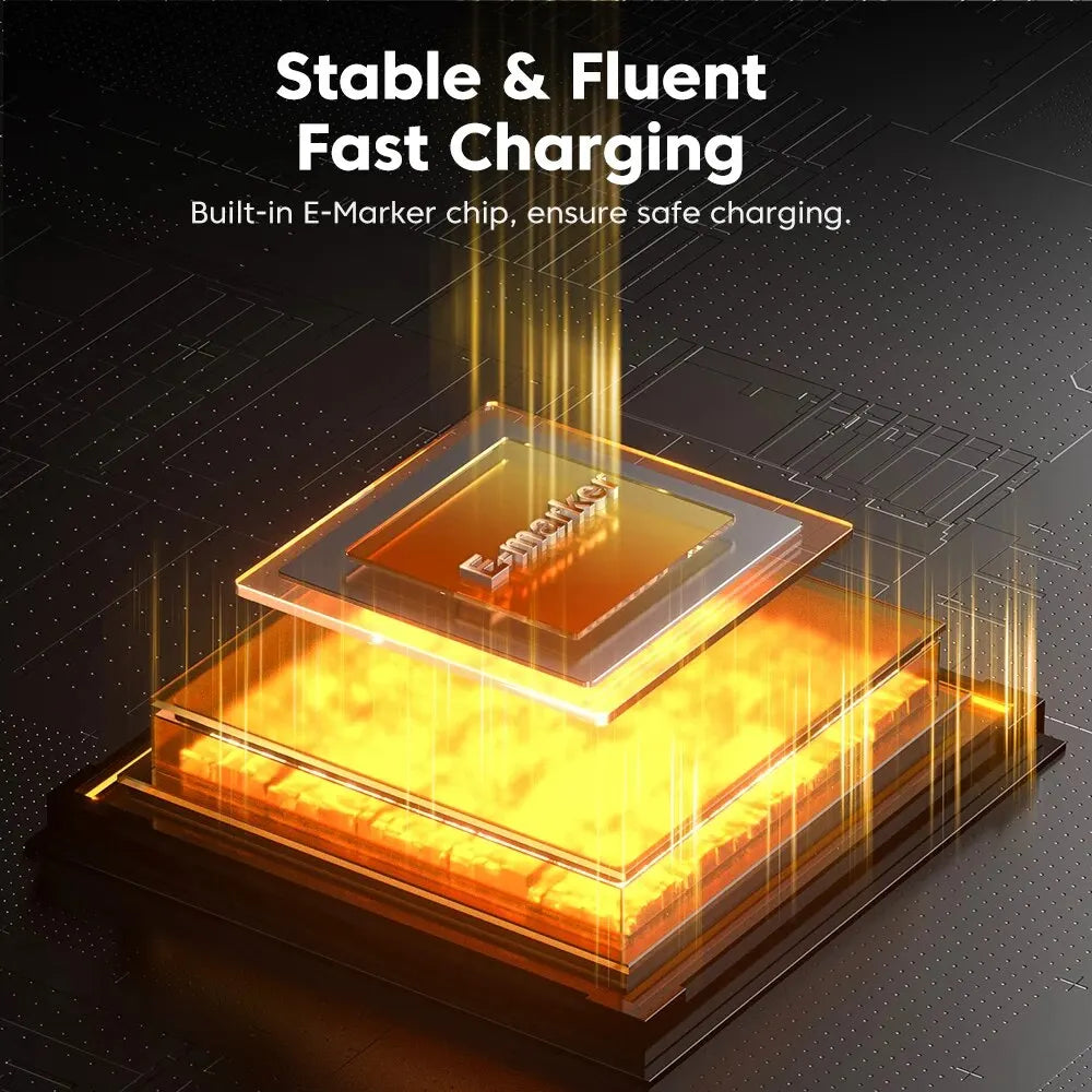 Carvallo-C på Carvallo-C Kabel Voltavo| 100W Snabbladdning | Spiral kabel med LED-display | 1,8 m Deformbar Carvallo