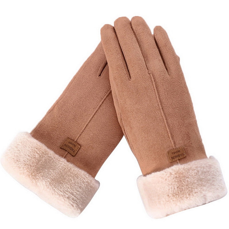 Vinterhandskar Fleece Fodrad Vattentät Touchscreen Carvallo