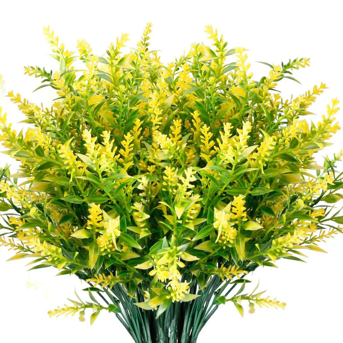 Carvallo 12-pack konstgjord lavendel | Konstväxter för bröllop, vaser, kronor & dekoration | För inomhus & utomhus Carvallo