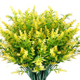 Carvallo 12-pack konstgjord lavendel | Konstväxter för bröllop, vaser, kronor & dekoration | För inomhus & utomhus Carvallo