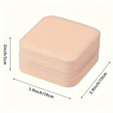 Carvallo VOYELIA | Resefodral för smycken | Kompakt & Stiligt | PU-läder Carvallo