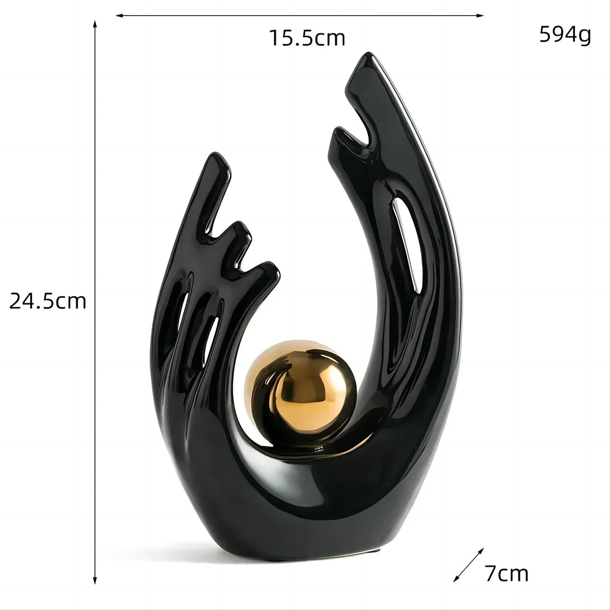 ZenAura Skulptur Set – Modern och Elegant Carvallo