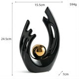 ZenAura Skulptur Set – Modern och Elegant Carvallo