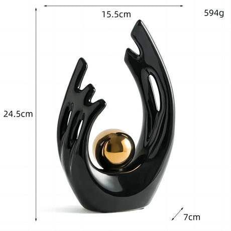 ZenAura Skulptur Set – Modern och Elegant Carvallo